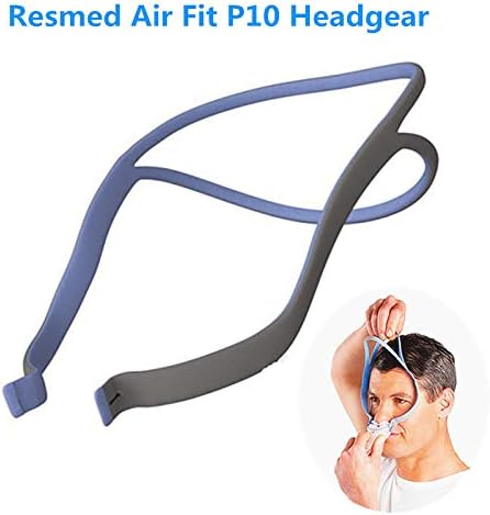 Преносимото Прическа, Съвместим с носната възглавница Airfit P10, Ремъци CPAP маска, с Маски за изкуствена вентилация