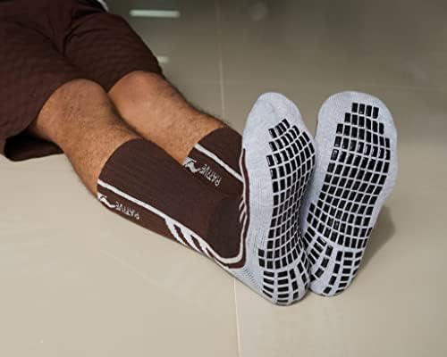 ОРИГИНАЛНИ Мини Болнични Чорапи-чехли с дръжки за Възрастни Мъже Жени