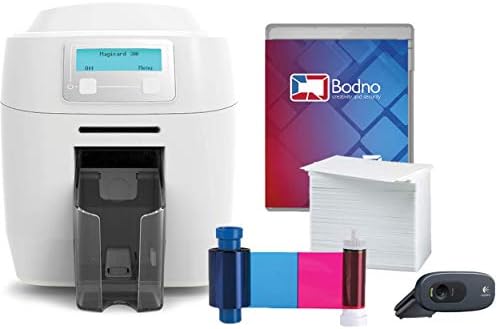 Двустранен Принтер самоличност Bodno Magicard 300 и доставя софтуер за идентификация - Gold Edition